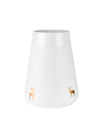 RAEDER | Jarrón de Poesía Navideña Blanco | 